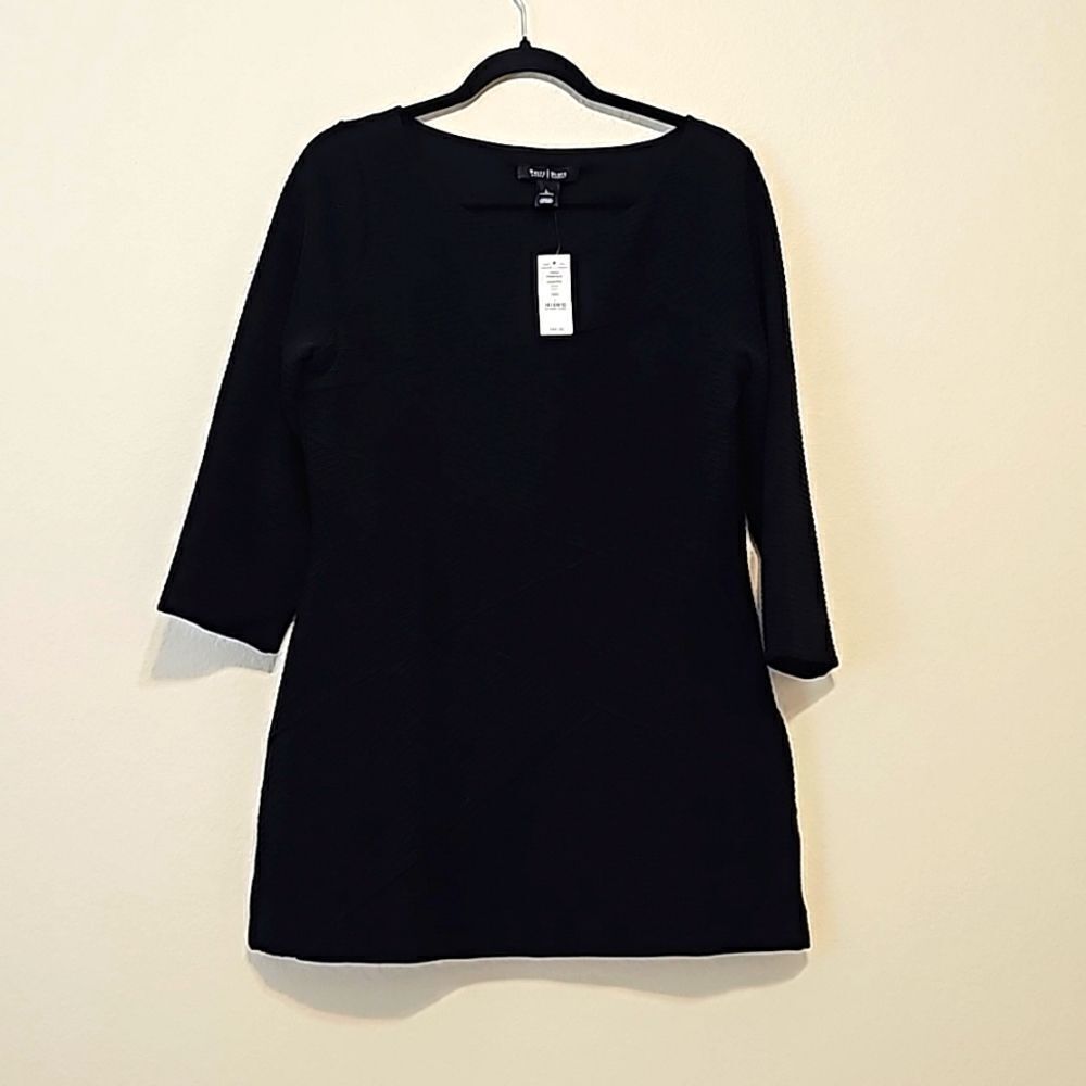 WHBM Ottoman Ribbed Tunic L NWT!‎